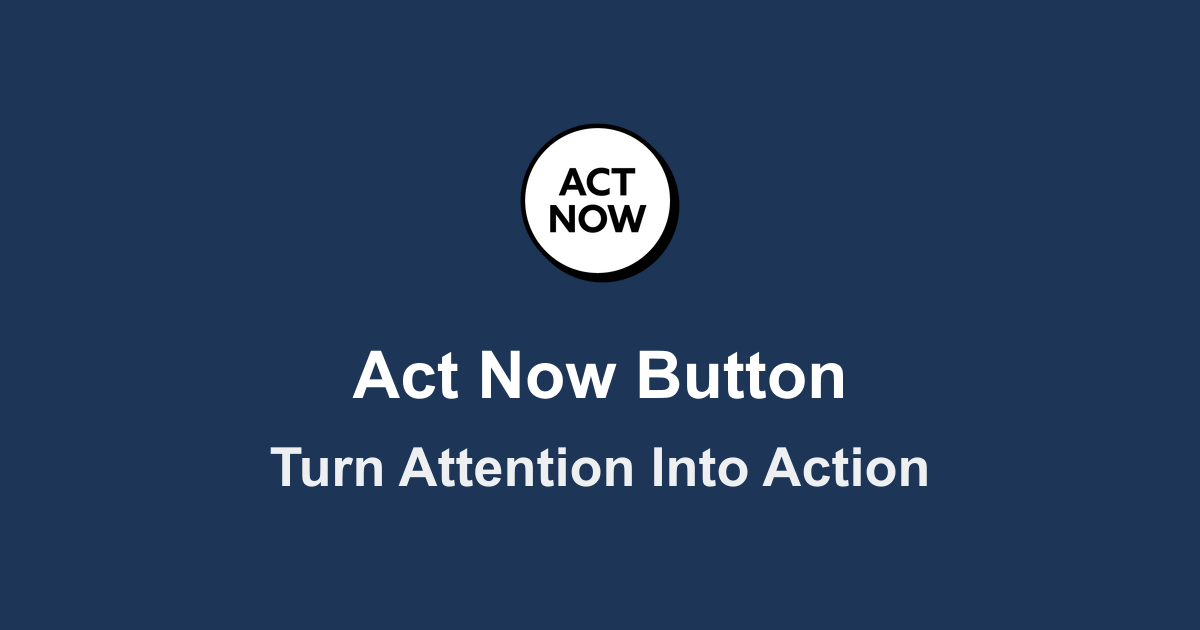 Sign In | Act Now Button